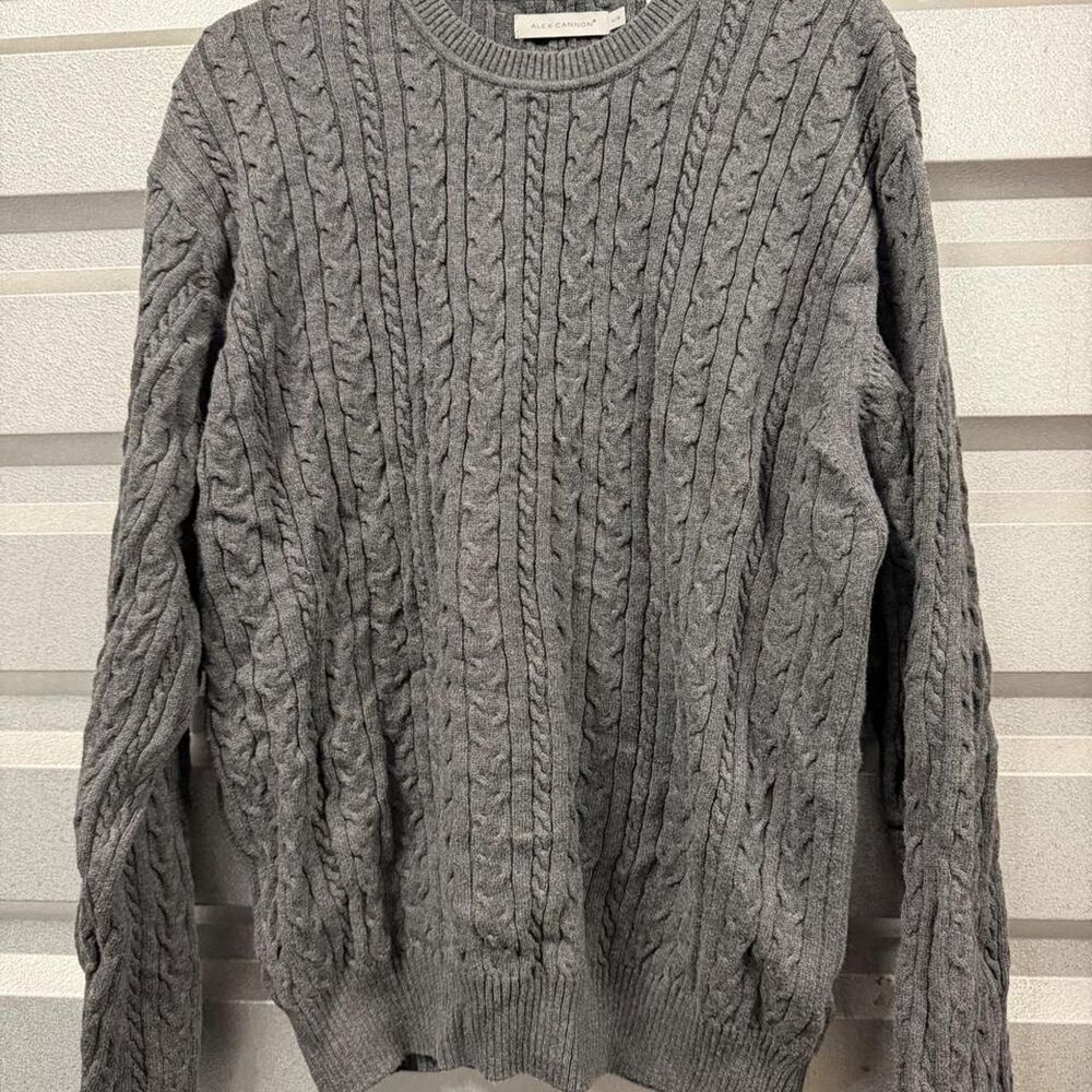 Alex Canon Men's Grey Jumper